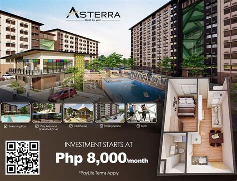 vivienda by asterra|1 bedroom Condominium unit 30.77 sqm Skyline view for Sale.